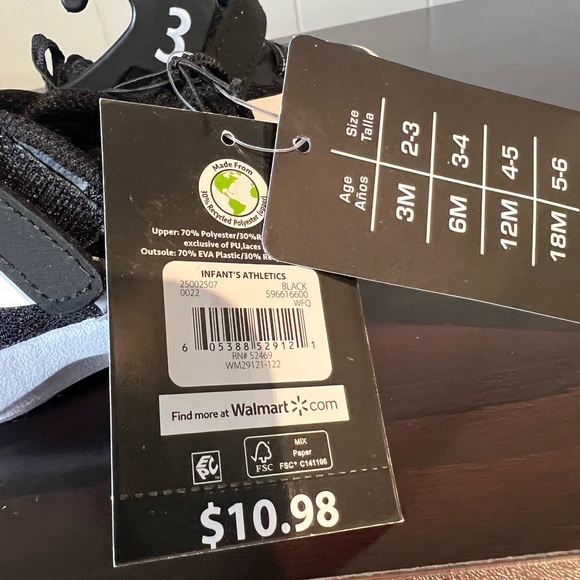 Athletic Works Baby Sneakers - Picture 4 of 5